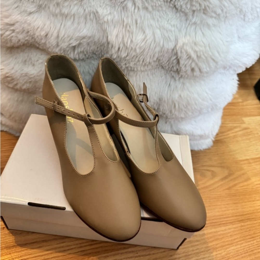 2 inch Tan Dance shoes